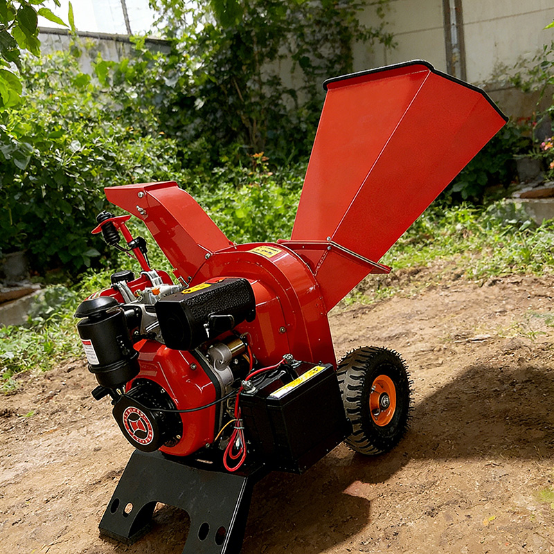 Heavy Equipment Grinder - 2025 Bestselling 50mm Diesel Wood Chipper