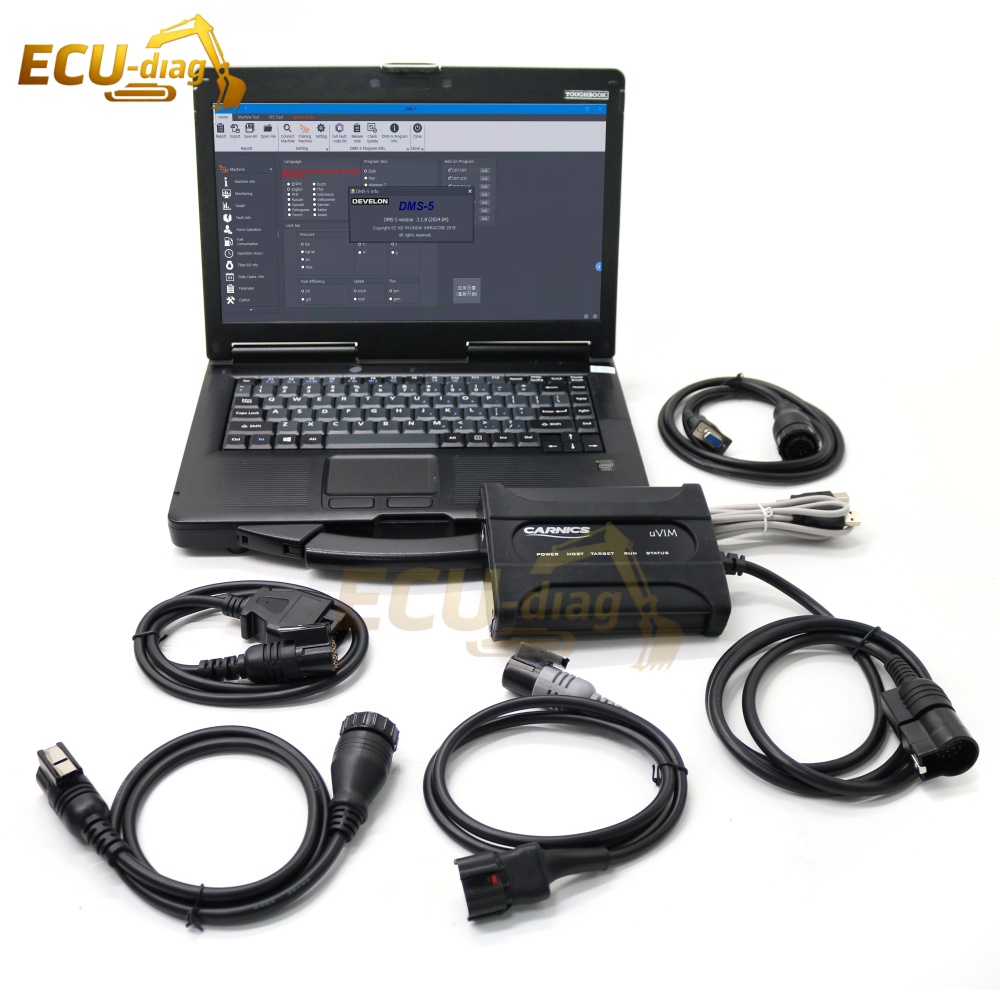 Original for DOOSAN UVIM Commu - Heavy Equipment Software ulasan dan harga